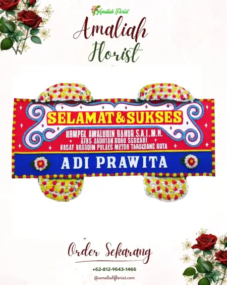 Papan Bunga Ucapan Selamat Lubanglor